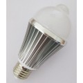 LED Motion Sensor Light Bulb 6 Watts Warm White PIR LED Light G60 E26 E27 Base